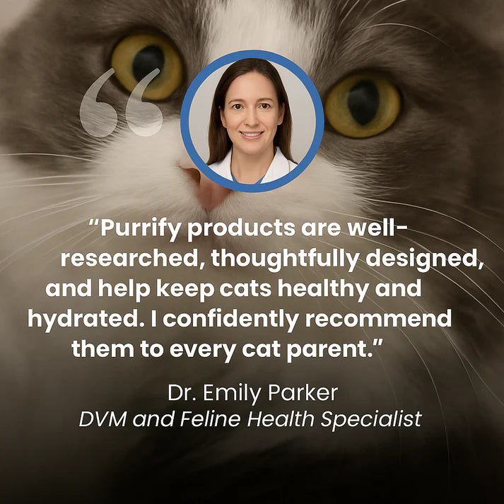 Purrify Stainless Steel Water Fountain